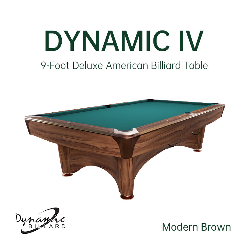 Billiard Table, Pool, Dynamic IV, professional tournament-grade models