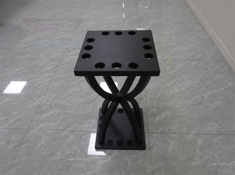 12th Tole Position Metal Billiard Cue Rack