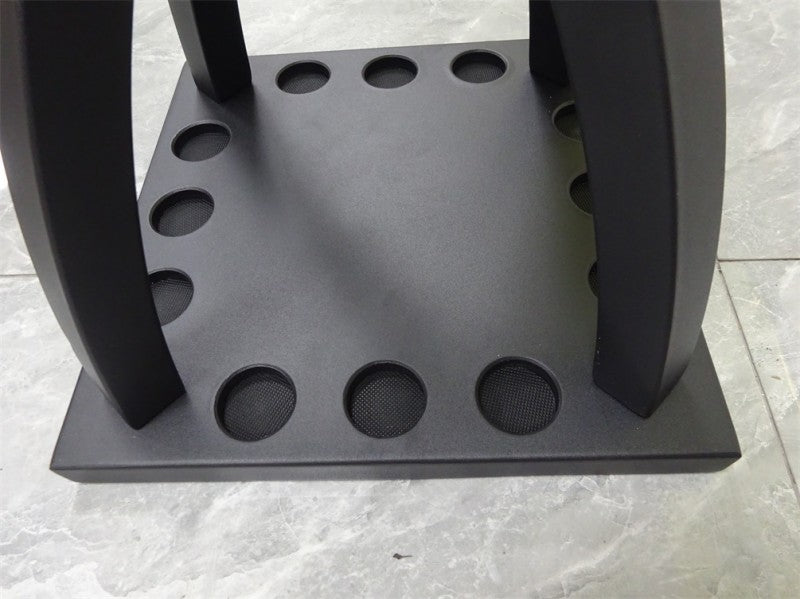 12th Tole Position Metal Billiard Cue Rack