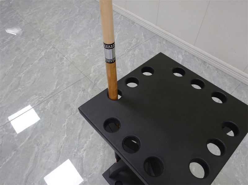 12th Tole Position Metal Billiard Cue Rack