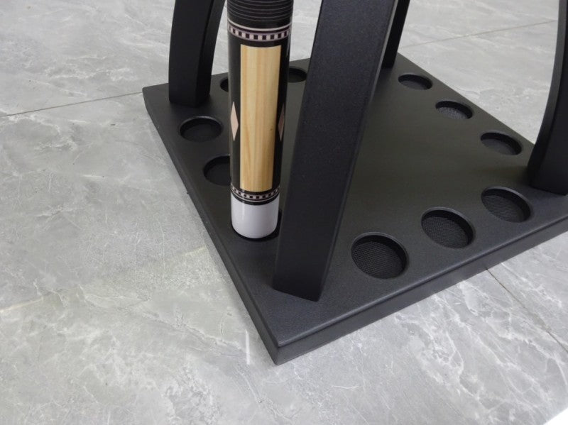 12th Tole Position Metal Billiard Cue Rack