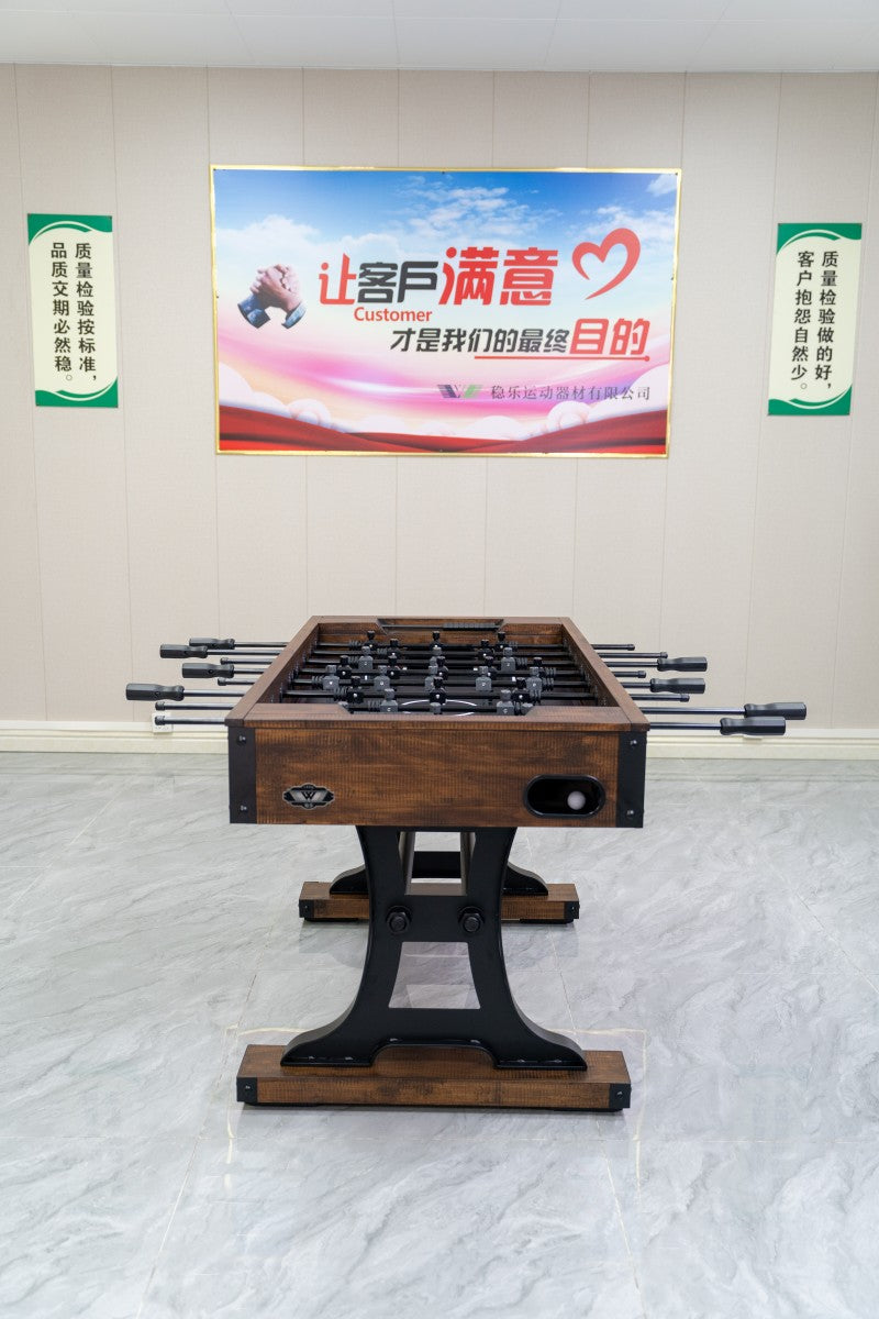 5-Foot  Solid Wood Deluxe Foosball Table,Home Entertainment, Community Entertainment, Party Entertainment, Manufacturer Direct Sales