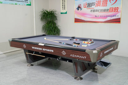 9-Foot American Billiard Table,Billiard Table, Pool, for Commercial & Home,  Factory Direct Sales