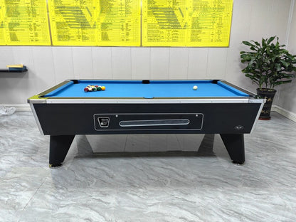 7-Foot Coin-Operated Billiard Table, American-Style Billiard,Pool Club Tables, Bars, Party Venues, Manufacturer Direct Sales