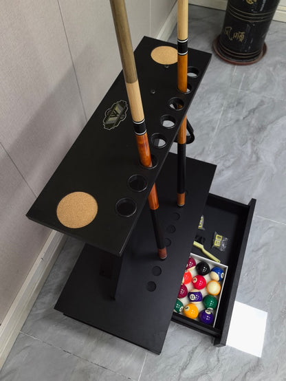 Z-Shape Billiard Cue Rack