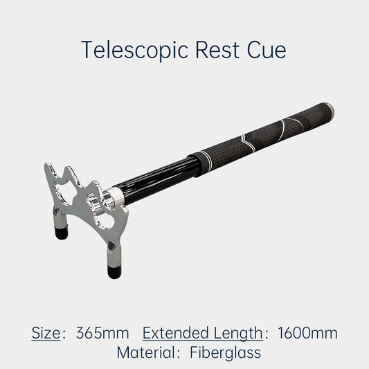 Telescopic Rest Cue,Pool cue rack,Billiard Cues,Billiard Table Accessories