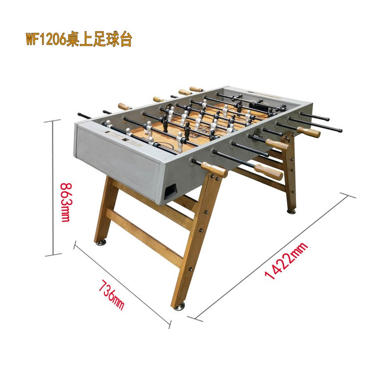 5-Foot Premium Lacquered Foosball Table,Home Entertainment, Community Entertainment, Party Entertainment, Manufacturer Direct Sales