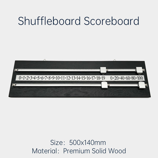 Shuffleboard Scoreboard,Solid Wood Scoreboard,Shuffleboard Table Accessories
