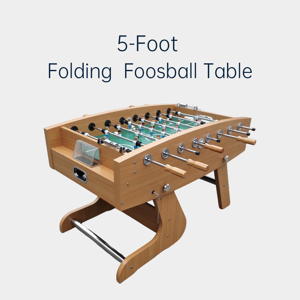 5-Foot Folding Foosball Table,Home Entertainment, Community Entertainment, Party Entertainment, Manufacturer Direct Sales