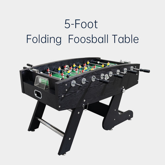 5-Foot Folding Foosball Table,Home Entertainment, Community Entertainment, Party Entertainment, Manufacturer Direct Sales