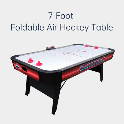 7-Foot  Air Hockey Table,Board Games, Family Entertainment, Manufacturer Direct Sales