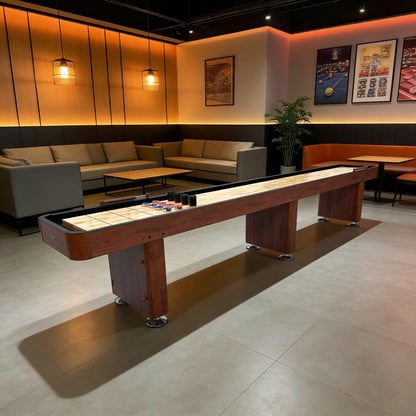 14-Foot  Shuffleboard Table,Board Games, Family Entertainment, Manufacturer Direct Sales