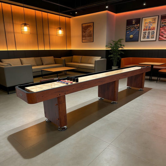 14-Foot  Shuffleboard Table,Board Games, Family Entertainment, Manufacturer Direct Sales