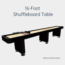 16-Foot  Shuffleboard Table,Board Games, Family Entertainment, Manufacturer Direct Sales