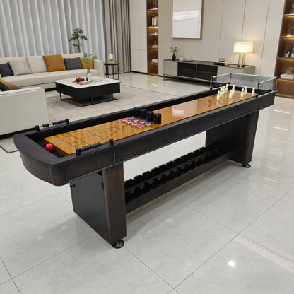 9-Foot Multi-Game  Shuffleboard Table,Board Games, Family Entertainment, Manufacturer Direct Sales