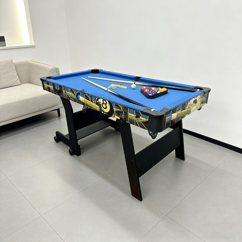 5-Foot Folding Billiard Table, Home Use Pool Table, Game Room, Factory Direct Sales, Children Game Table