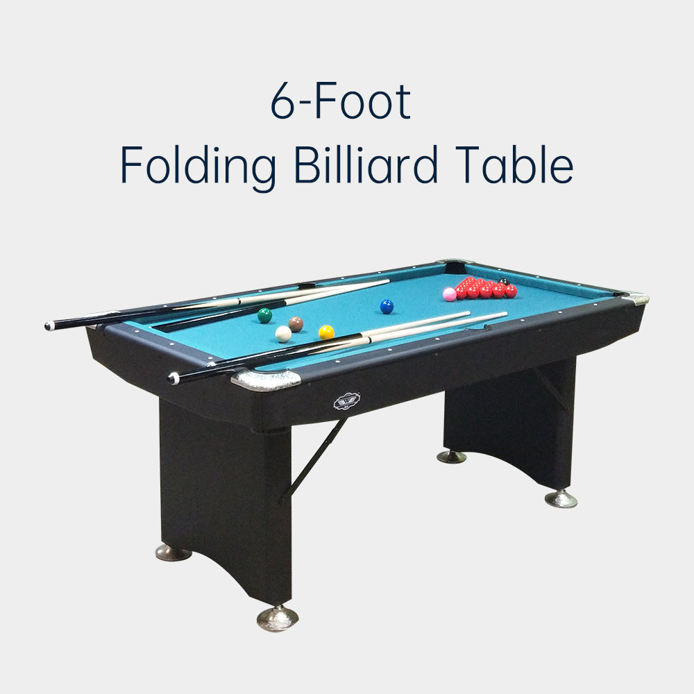 Billiard,  No Assembly Required, Folding Home Use Pool Table, Game Room, Factory Direct Sales