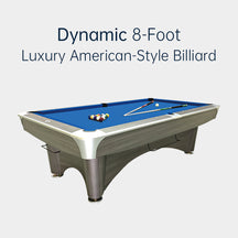 Dynamic 8-Foot Luxury American-Style Billiard,Home Pool Table, Family Entertainment Pool Table, Manufacturer Direct Sales