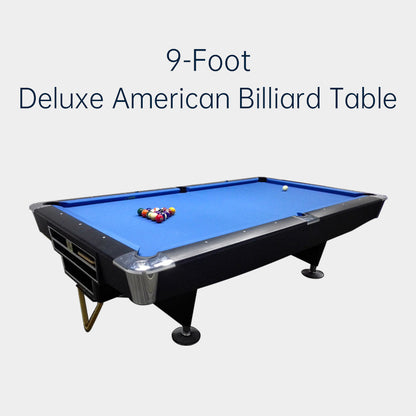 9-Foot Deluxe American Billiard Table,Billiard Table, Pool, for Commercial & Home,  Factory Direct Sales