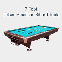 American 9-Ball Pool Table, Billiards, Home Entertainment, Billiards Club, Bar, Manufacturer Direct Sales