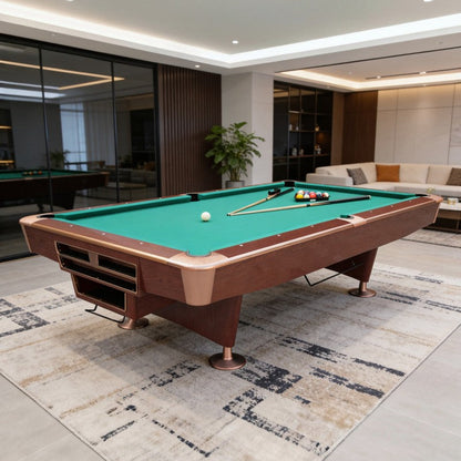 9-Foot Deluxe American Billiard Table,Billiard Table, Pool, for Commercial & Home,  Factory Direct Sales