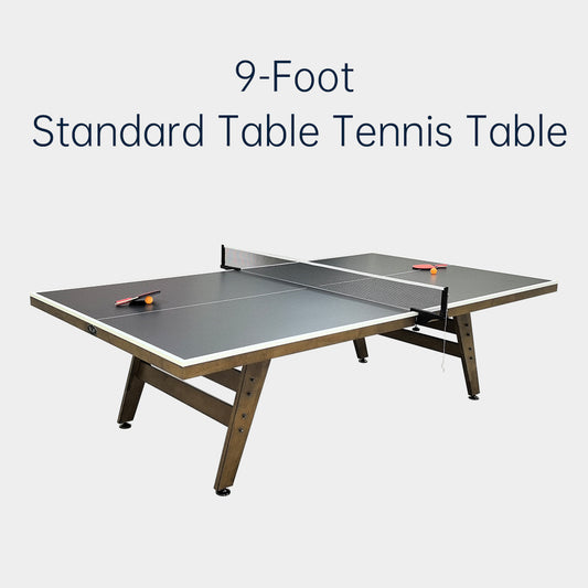 9-Foot  Standard Table Tennis Table,Board Games, Family Entertainment, Manufacturer Direct Sales