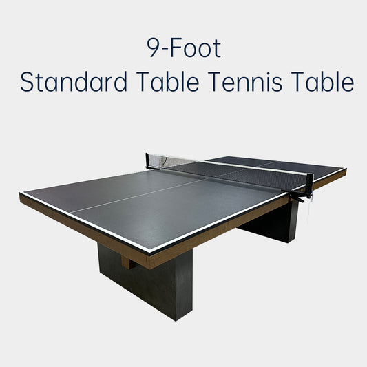 9-Foot  Standard Table Tennis Table,Board Games, Family Entertainment, Manufacturer Direct Sales